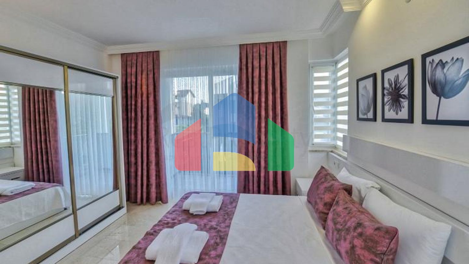 Вилла планировки 4+1 в районе Фетхие