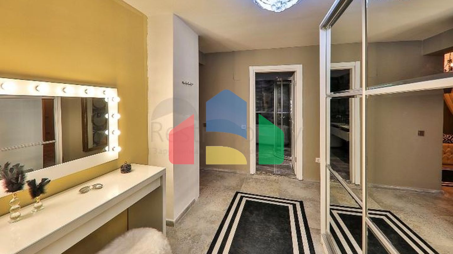 Вілла з басейном планування 5 + 1 в районі Фетхіє