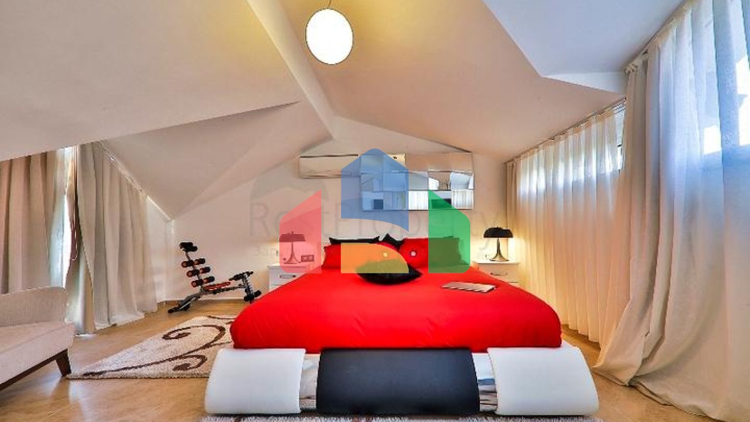 Вілла з басейном планування 5 + 1 в районі Фетхіє