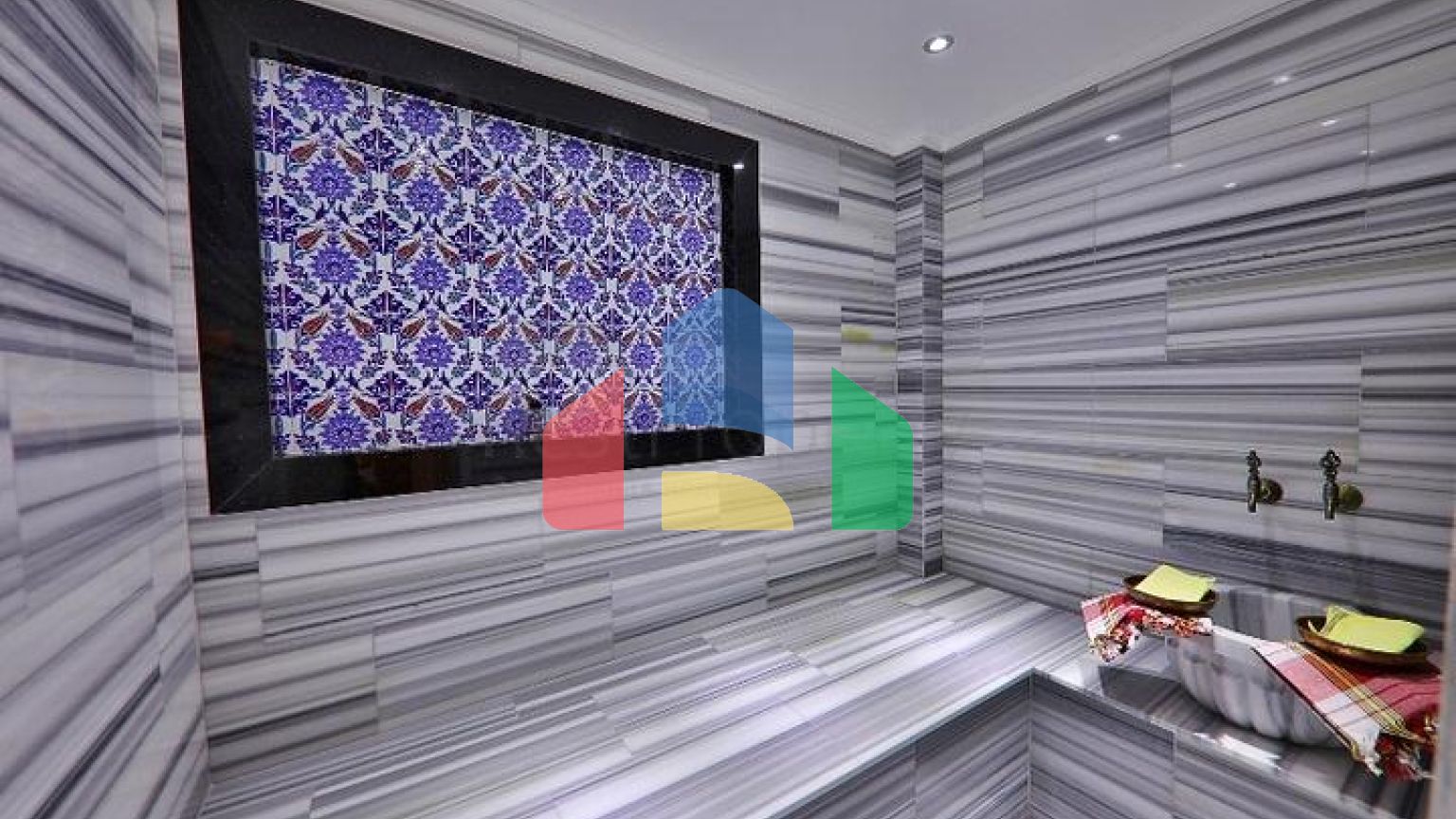 Вілла з басейном планування 5 + 1 в районі Фетхіє