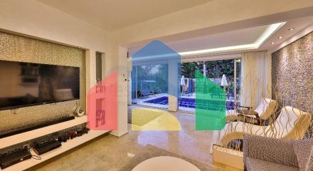 Вілла з басейном планування 5 + 1 в районі Фетхіє