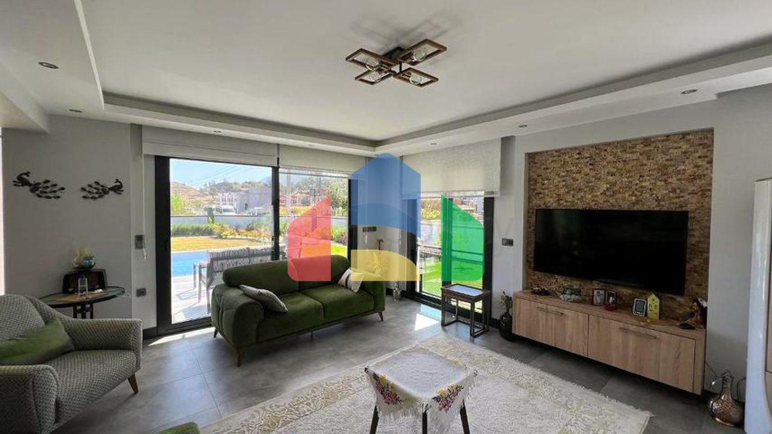 Вілла планування 4 + 1 в районі Фетхіє - Анталія