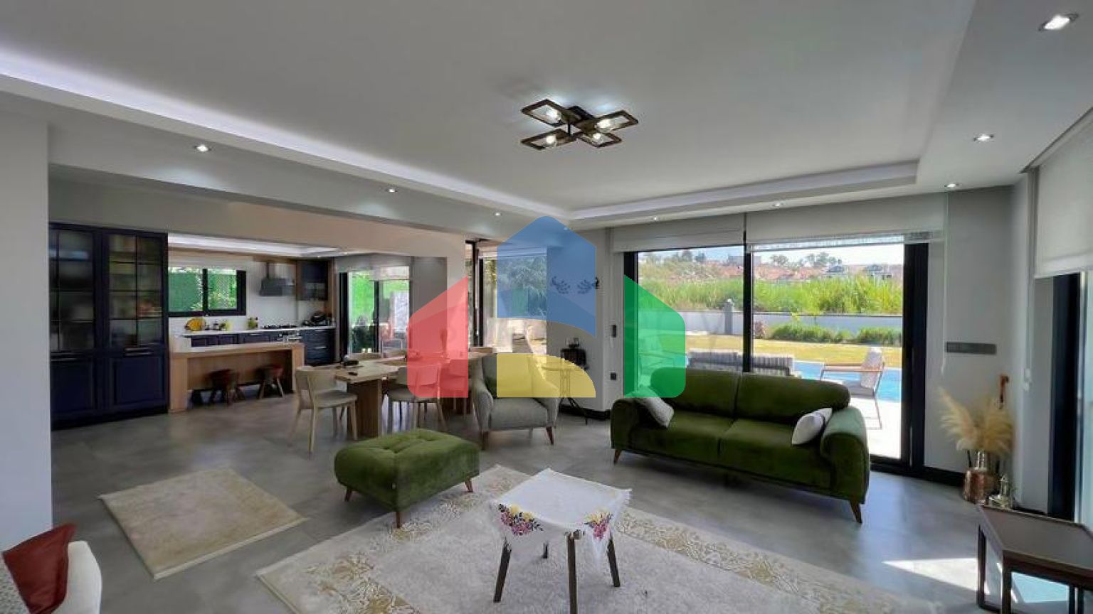 Вілла планування 4 + 1 в районі Фетхіє - Анталія