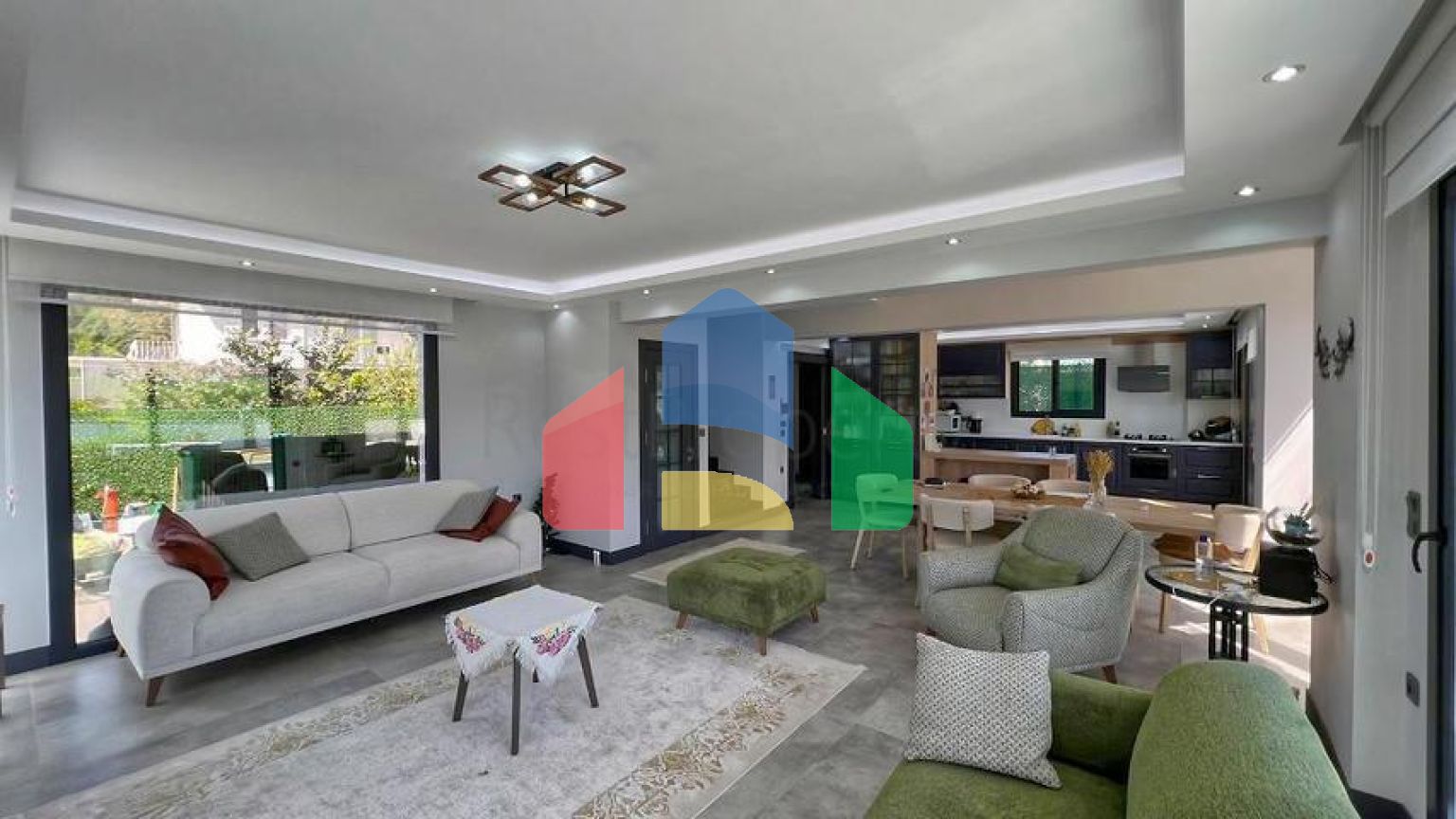 Вілла планування 4 + 1 в районі Фетхіє - Анталія