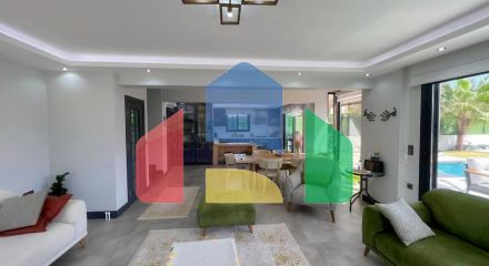 Вілла планування 4 + 1 в районі Фетхіє - Анталія