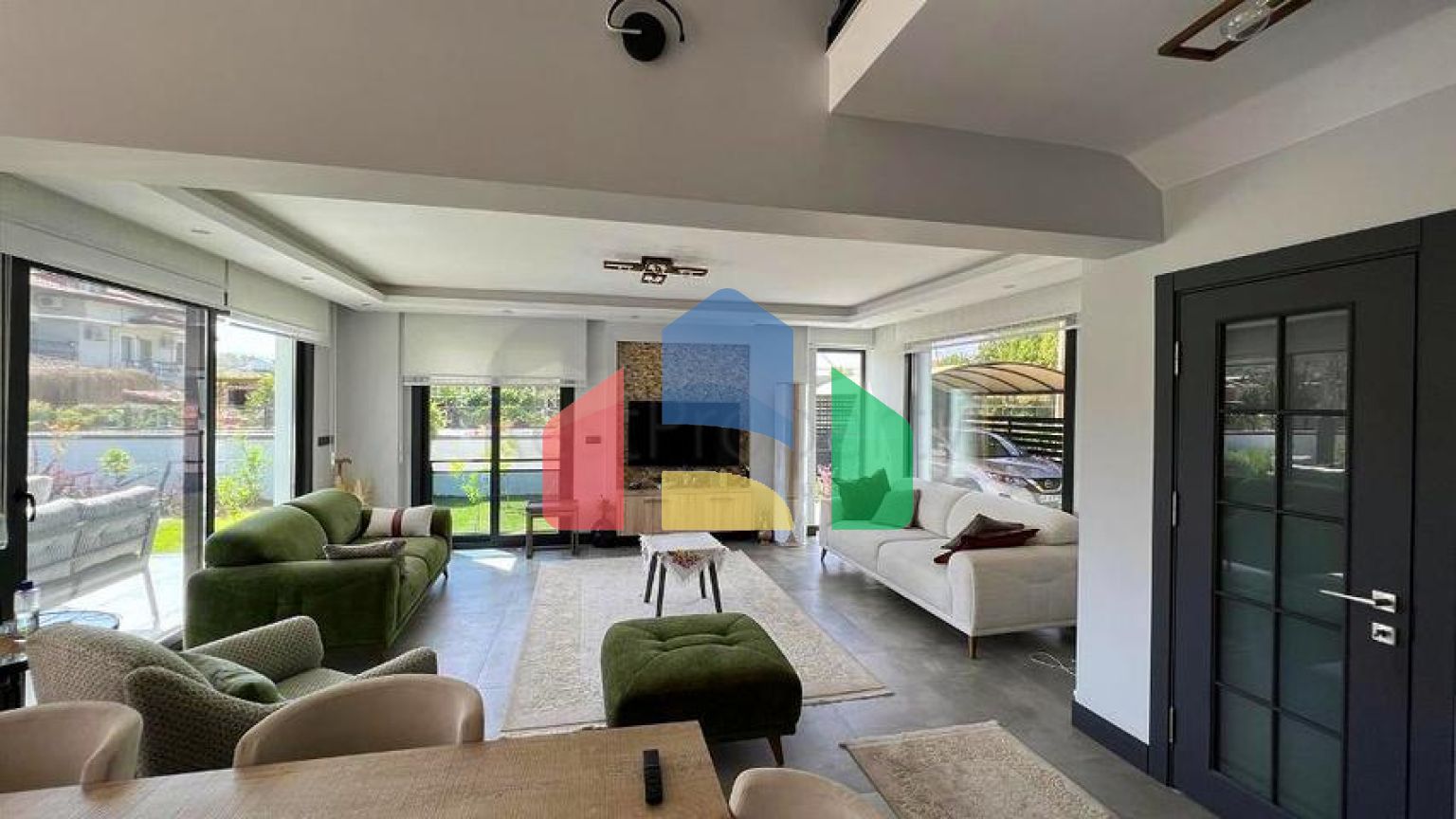 Вілла планування 4 + 1 в районі Фетхіє - Анталія