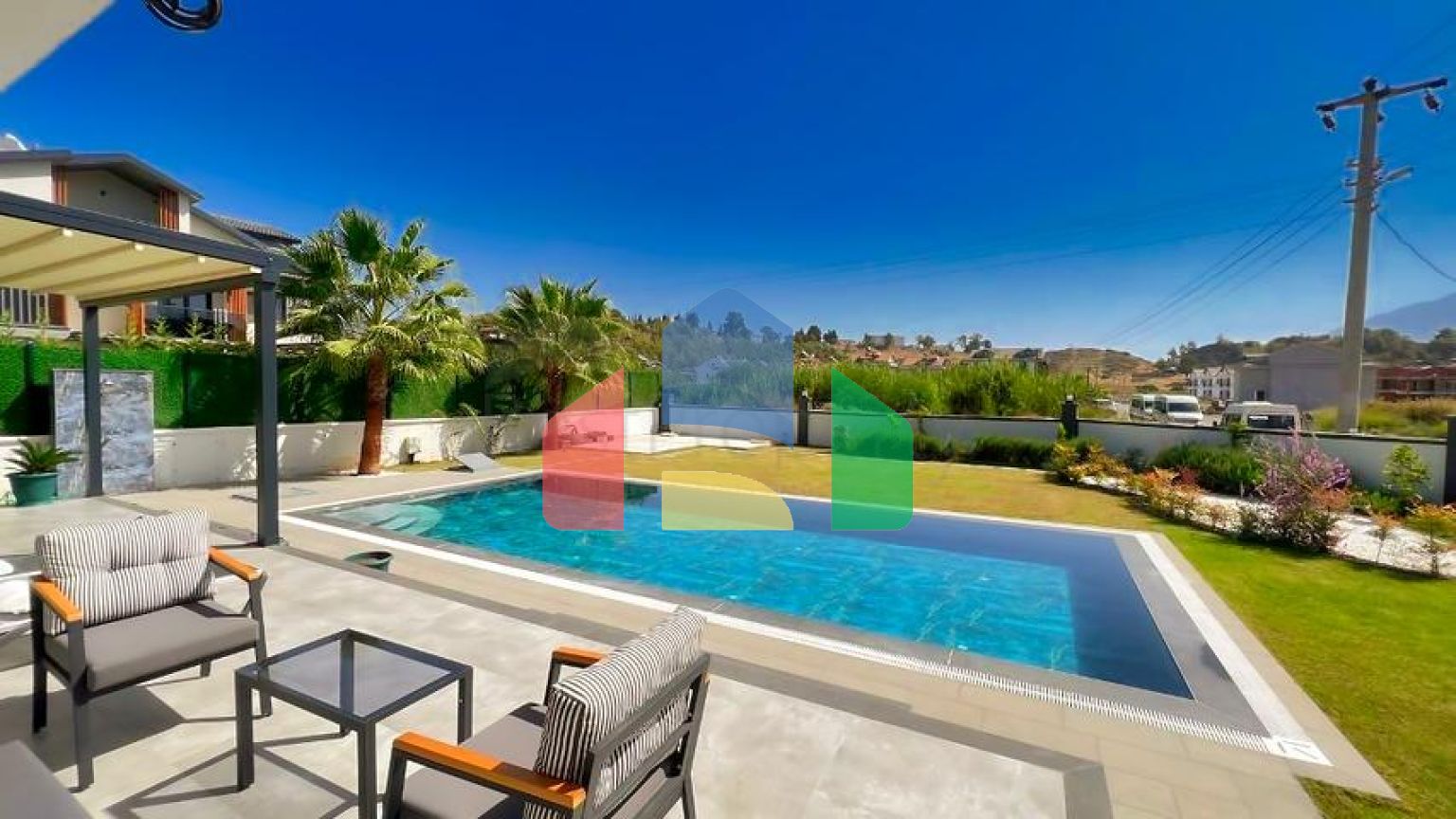 Вілла планування 4 + 1 в районі Фетхіє - Анталія