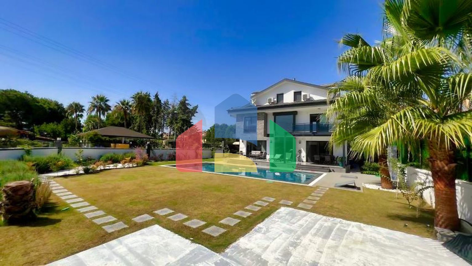 Вілла планування 4 + 1 в районі Фетхіє - Анталія