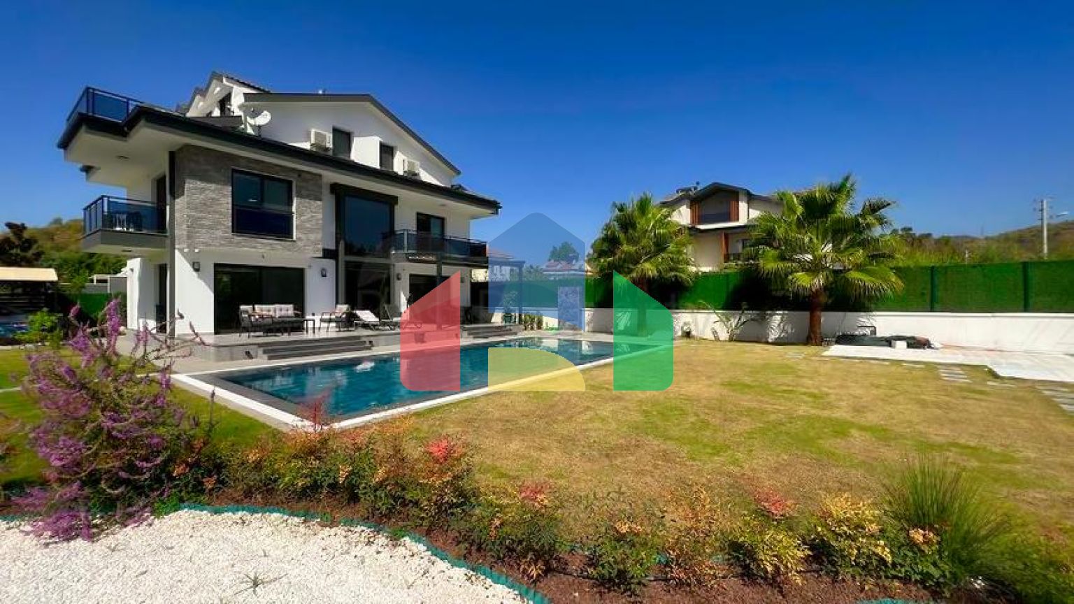 Вілла планування 4 + 1 в районі Фетхіє - Анталія