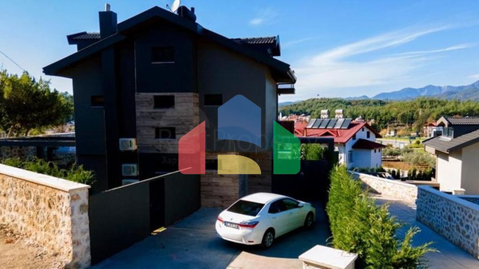 Отдельностоящая вилла с 3 спальнями в Чалыше