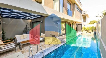 Вилла планировки 3+1 в районе Фетхия