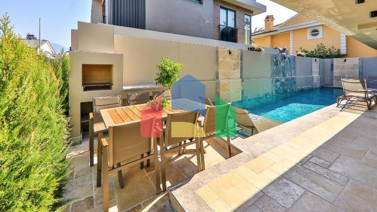 Вилла планировки 3+1 в районе Фетхия