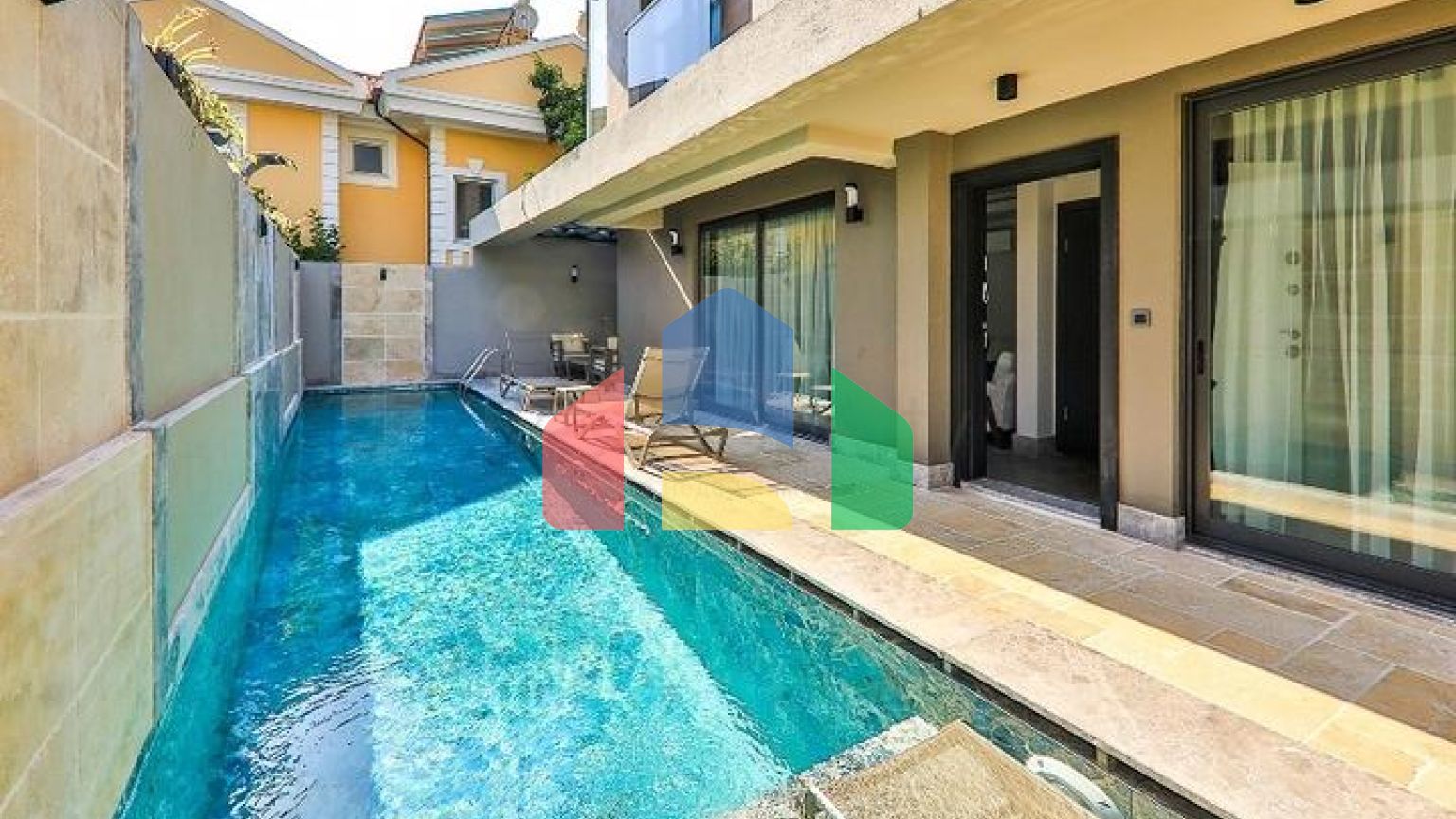 Вилла планировки 3+1 в районе Фетхия