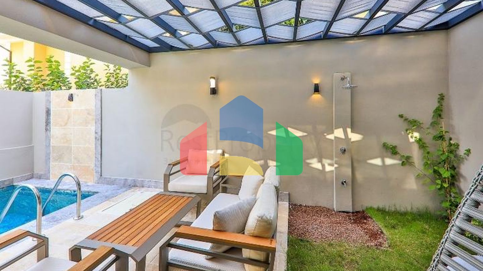 Вилла планировки 3+1 в районе Фетхия