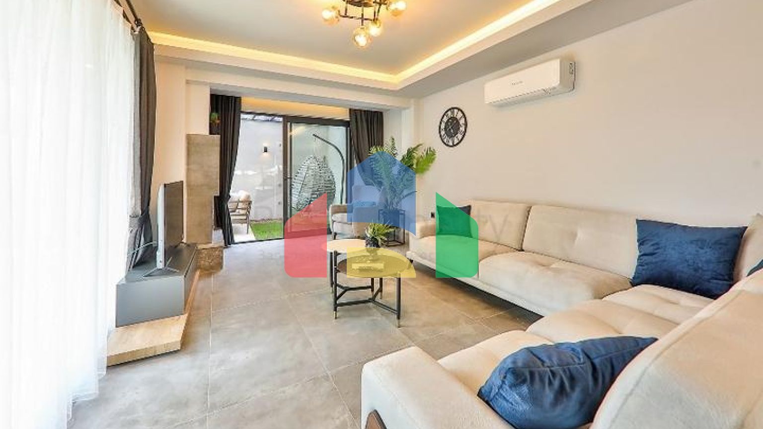 Вилла планировки 3+1 в районе Фетхия