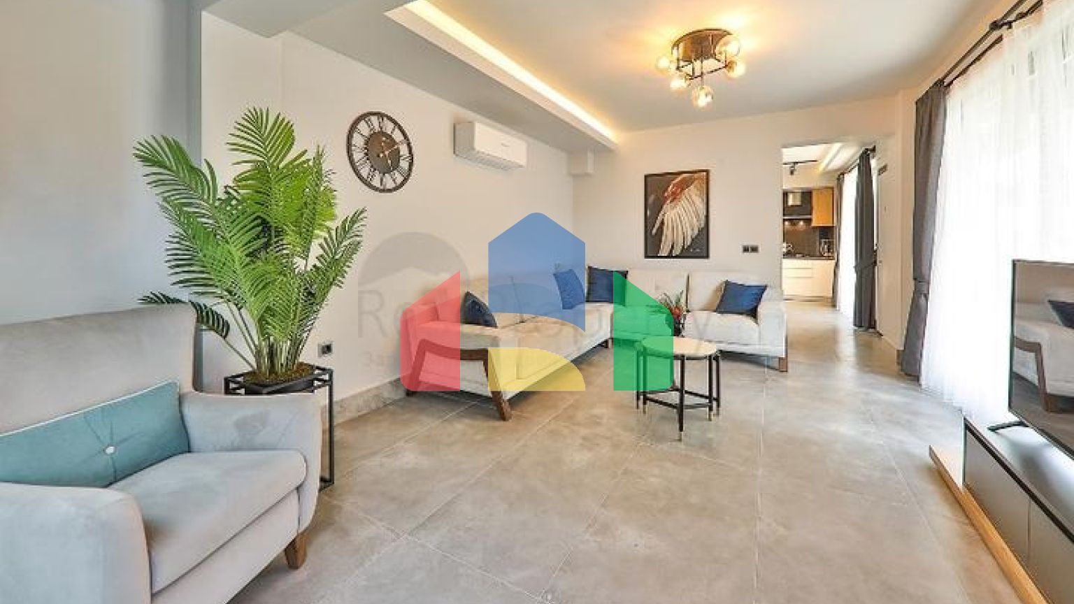 Вилла планировки 3+1 в районе Фетхия