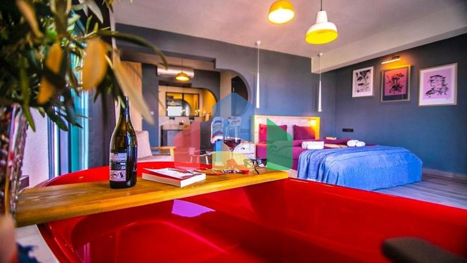 Вилла планировки 3+1 в районе Фетхие - Анталия