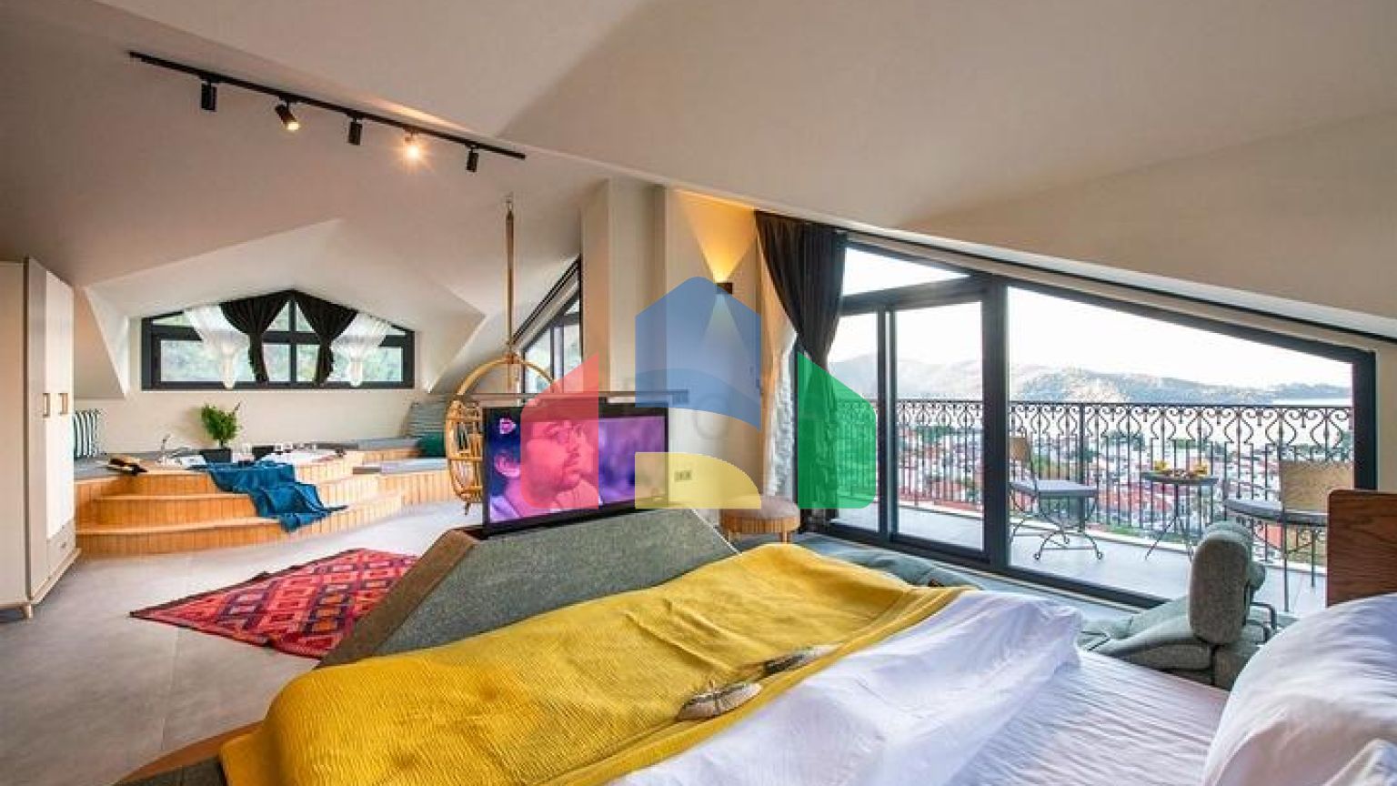 Вилла планировки 3+1 в районе Фетхие - Анталия