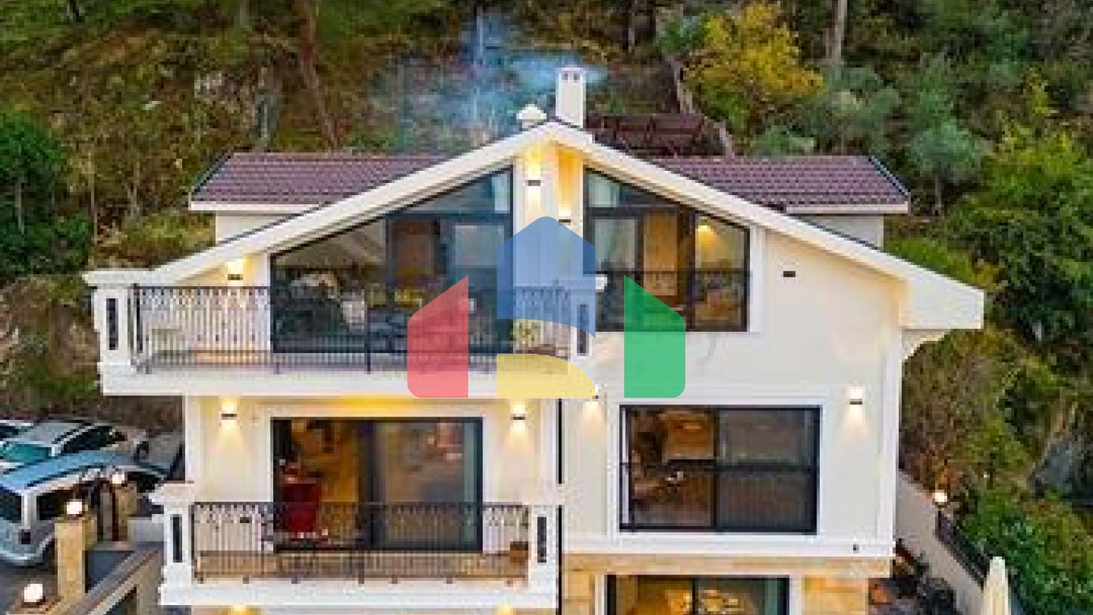 Вилла планировки 3+1 в районе Фетхие - Анталия