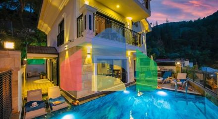 Вилла планировки 3+1 в районе Фетхие - Анталия