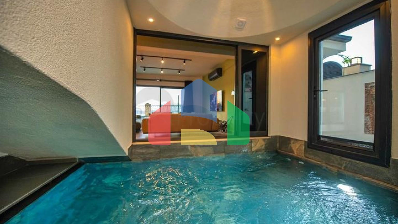 Вилла планировки 3+1 в районе Фетхие - Анталия