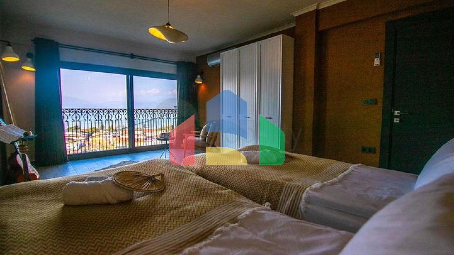 Вилла планировки 3+1 в районе Фетхие - Анталия