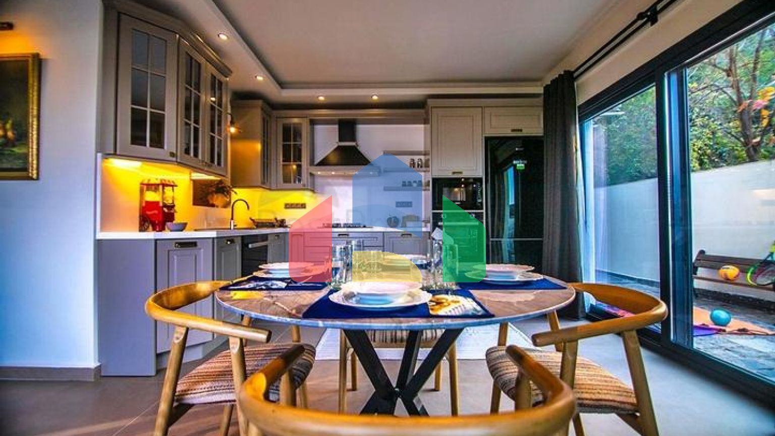 Вилла планировки 3+1 в районе Фетхие - Анталия