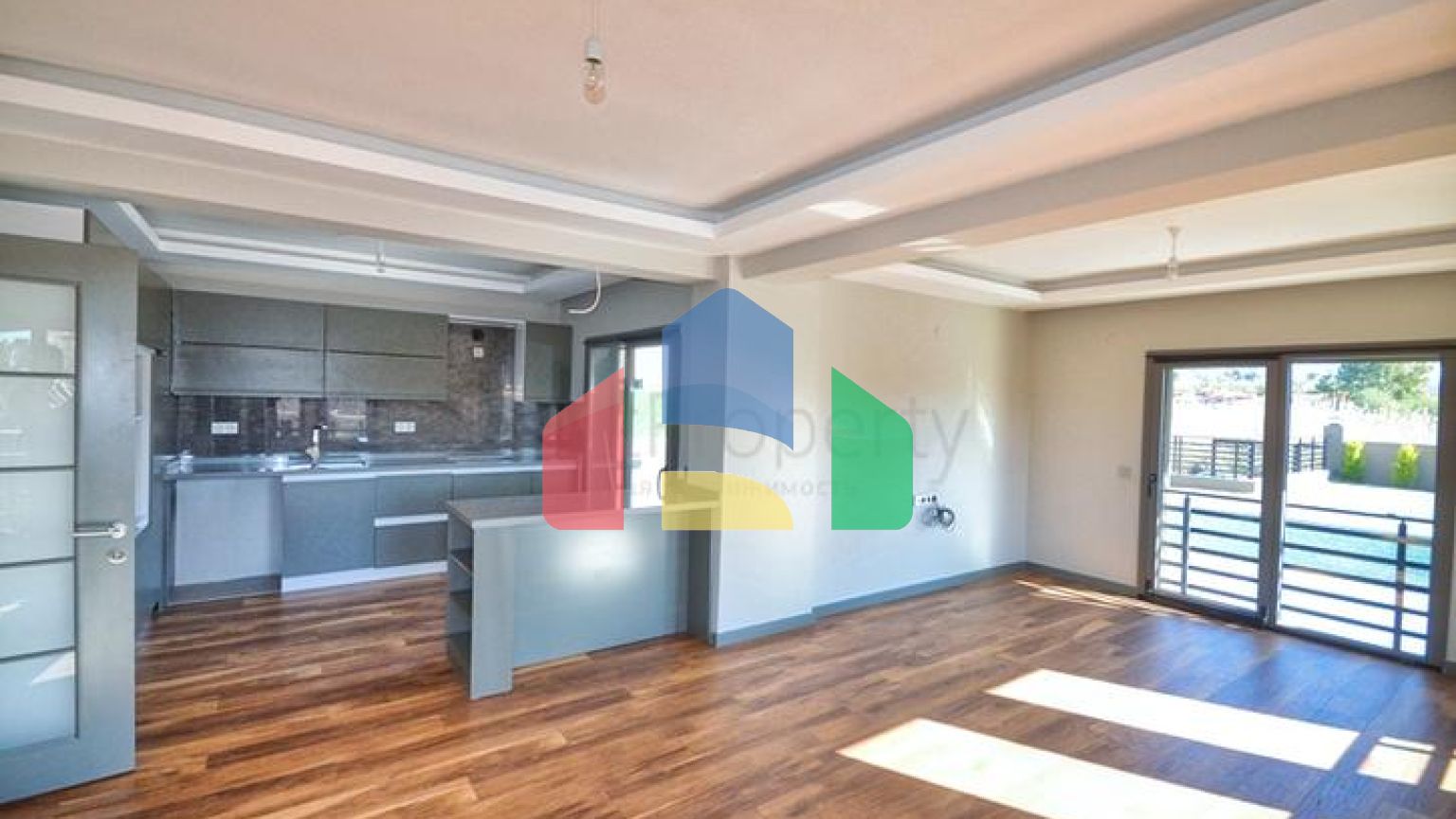 Вилла планировки 4+1 в районе Фетхие