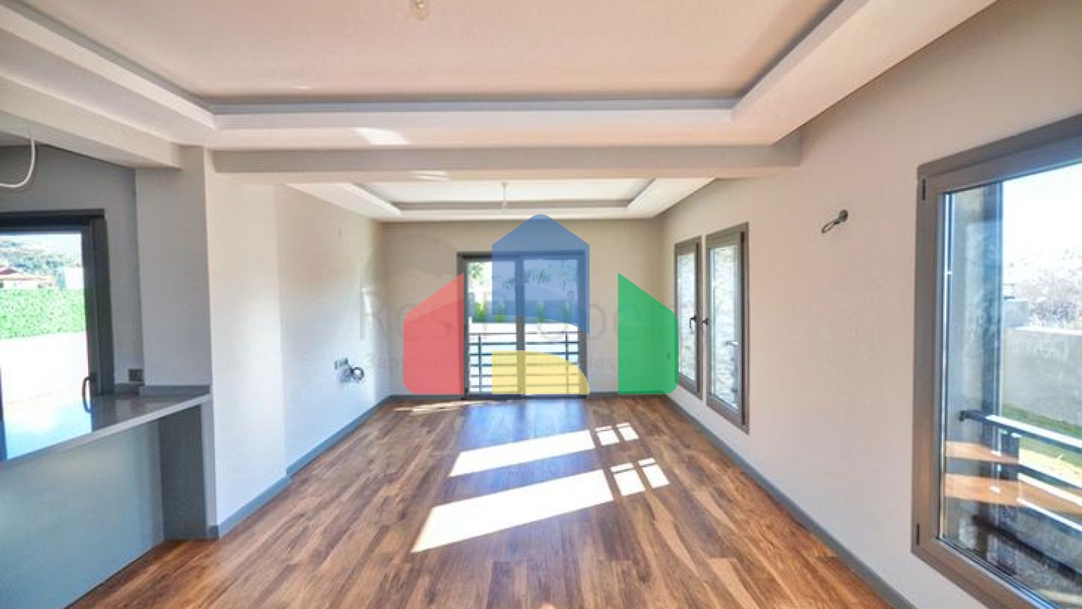 Вилла планировки 4+1 в районе Фетхие