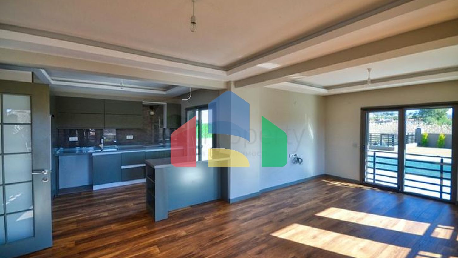 Вилла планировки 4+1 в районе Фетхие