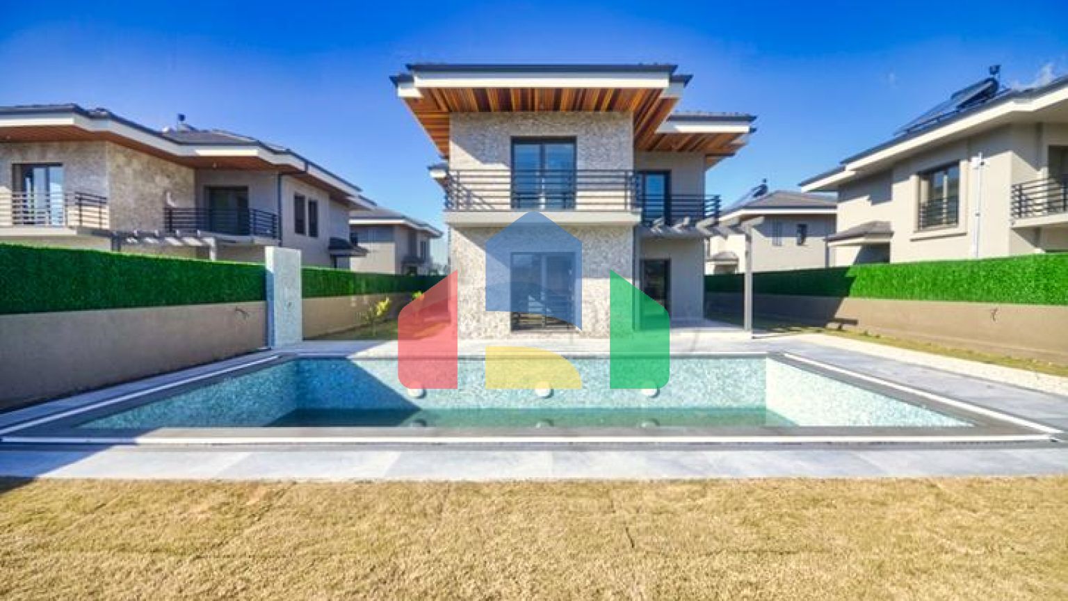 Вилла планировки 4+1 в районе Фетхие