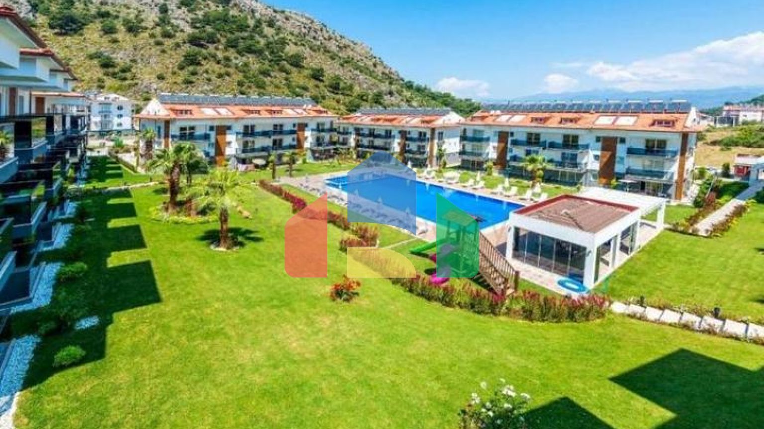 Квартира планировки 2+1 в районе Фетхие