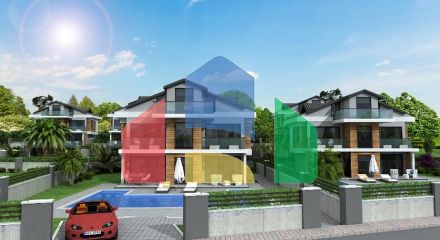 Вилла планировки 4+1 в удобно расположенном районе Фетхие Вилла планировки 4+1 в удобно расположенном районе Фетхие