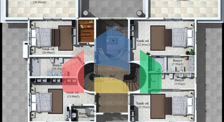 Шикарная вилла в районе Фетхие