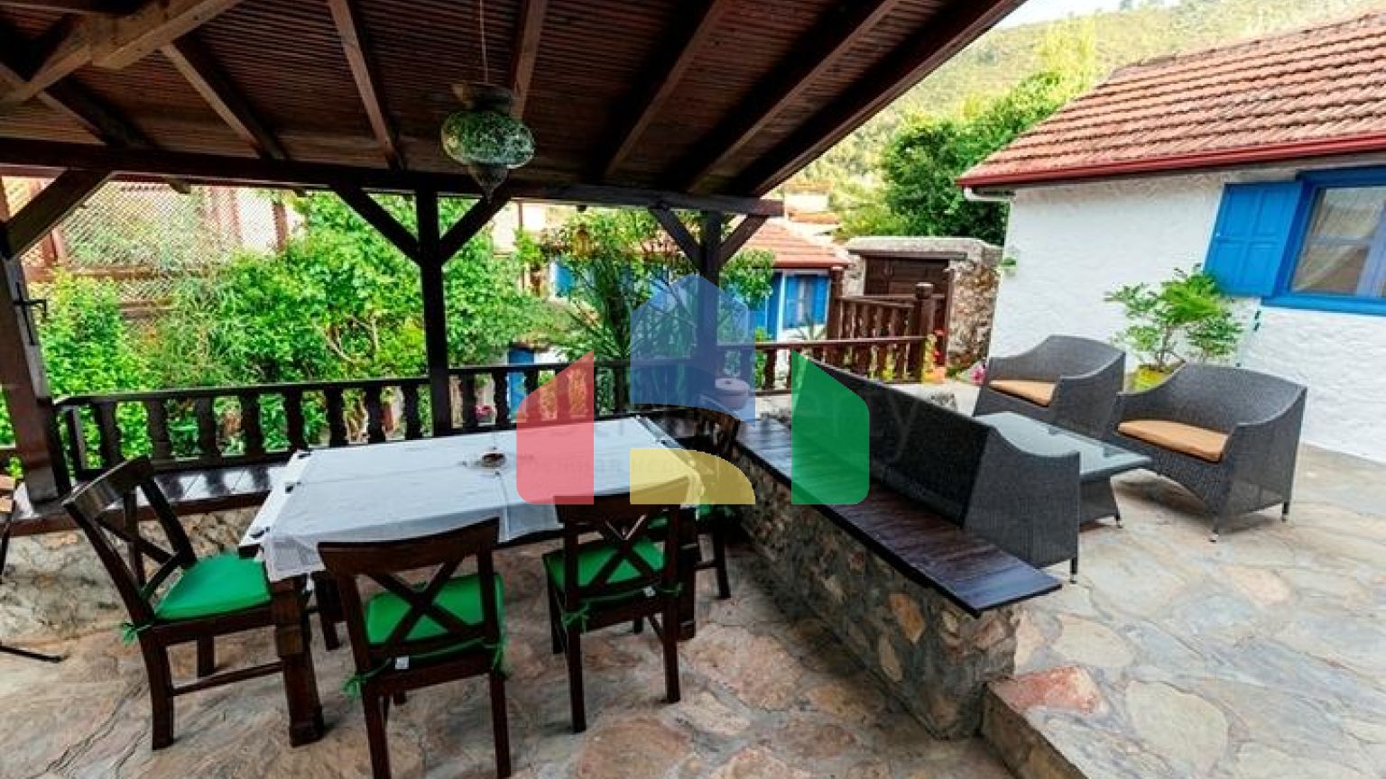 Вилла планировки 3+1 в районе Фетхие