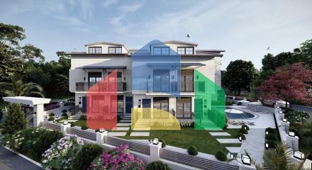 Квартира планування 1 + 1 площею 50 м2 в районі Фетхіє