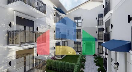 Квартира планування 1 + 1 площею 50 м2 в районі Фетхіє