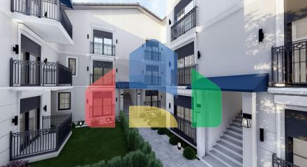 Квартира планировки 1+1 площадью 50 м2 в районе Фетхие