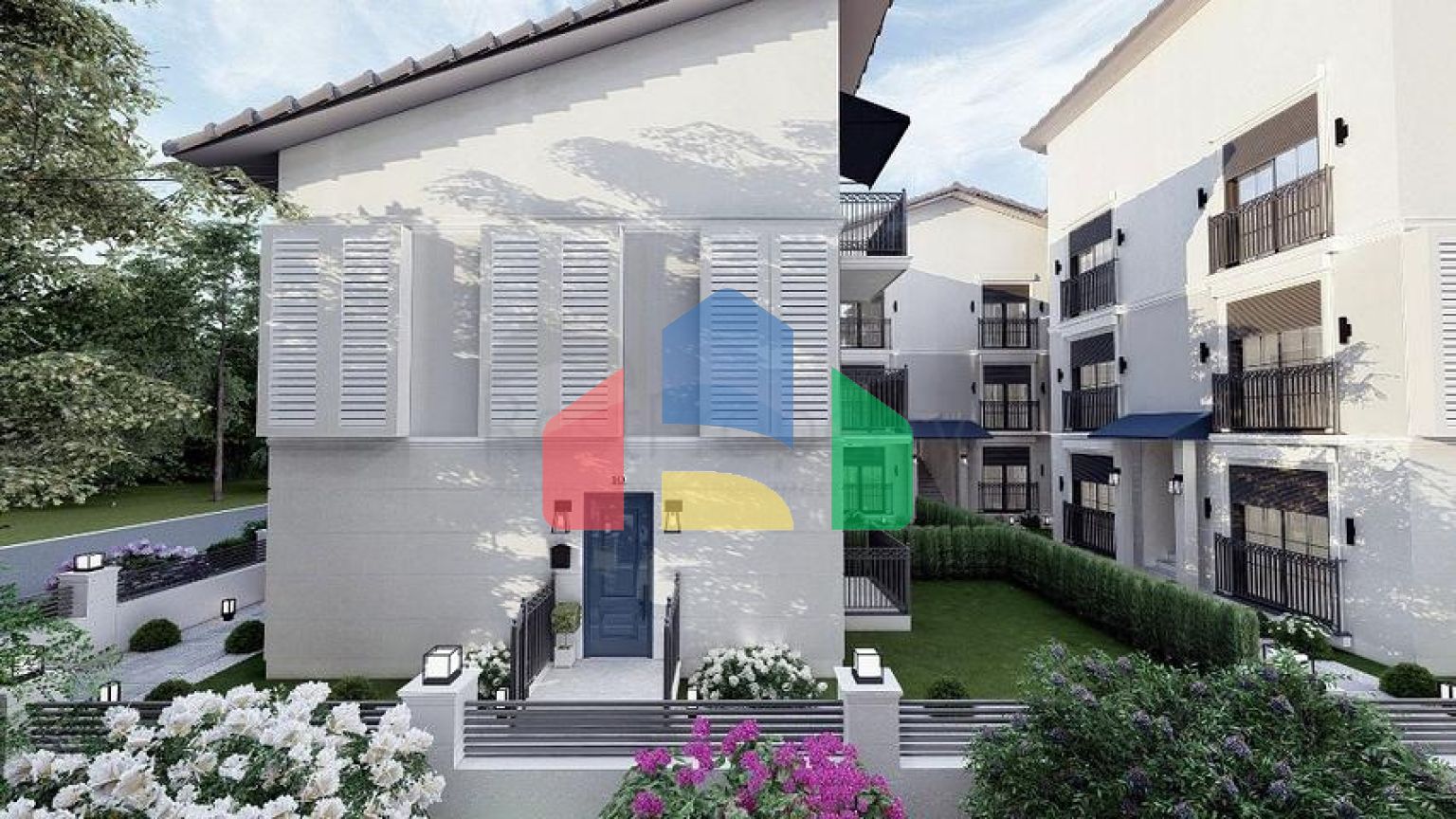 Квартира планировки 1+1 площадью 50 м2 в районе Фетхие