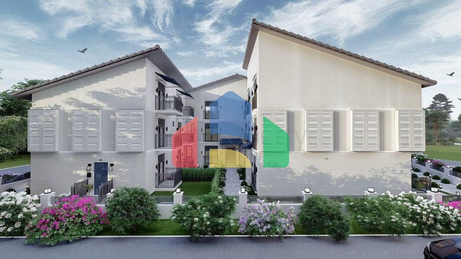 Квартира планировки 1+1 площадью 50 м2 в районе Фетхие