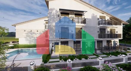 Квартира планировки 1+1 площадью 50 м2 в районе Фетхие