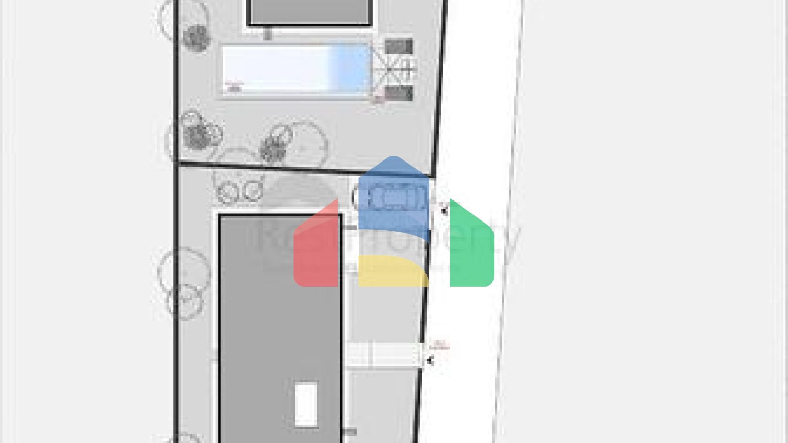 Вілла планування 3 + 1 в районі Фетхіє