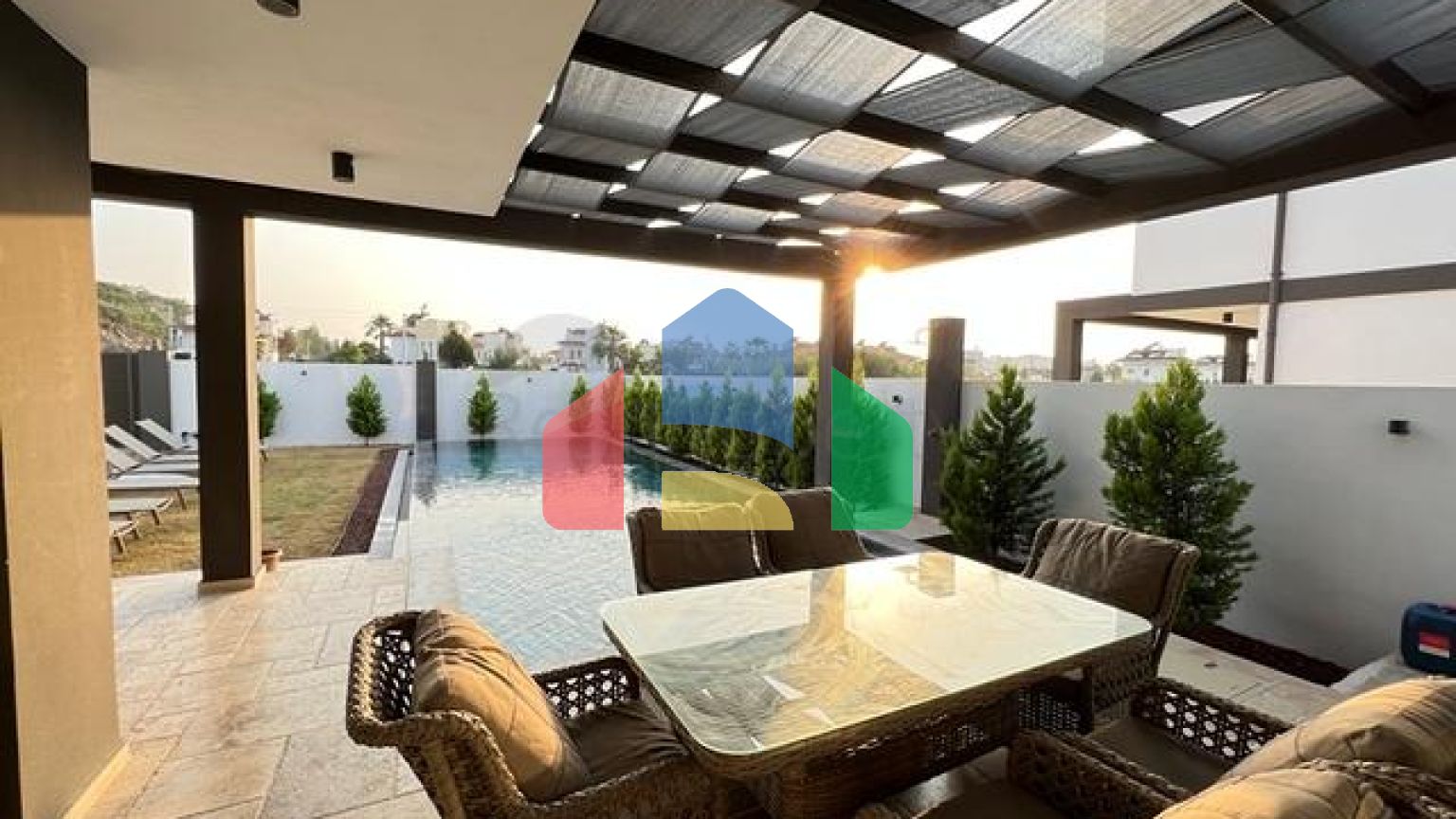 Вилла планировки 3+1 в районе Фетхие - Анталия