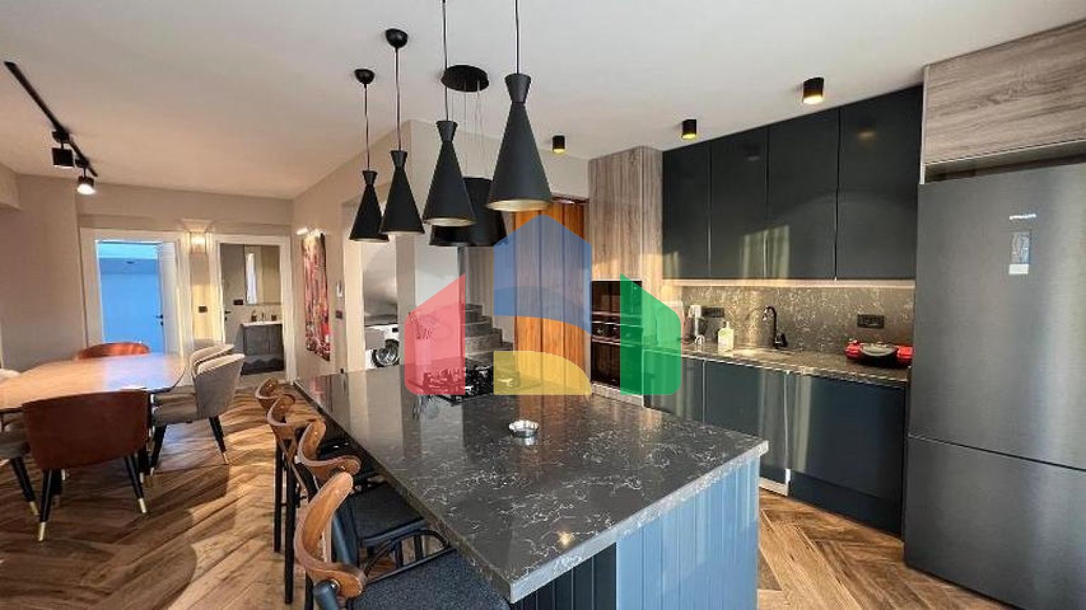 Вилла планировки 3+1 в районе Фетхие - Анталия