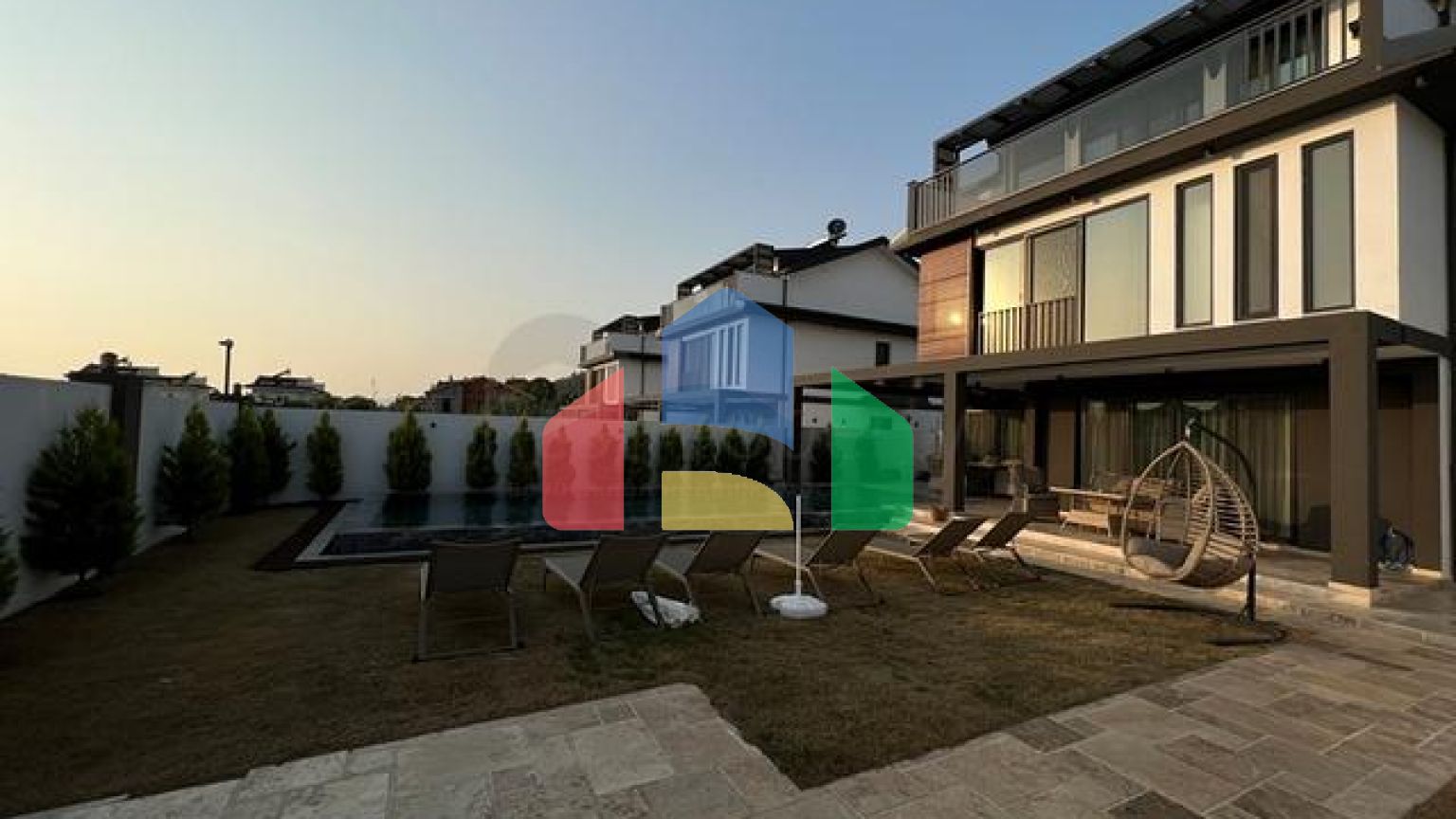 Вилла планировки 3+1 в районе Фетхие - Анталия