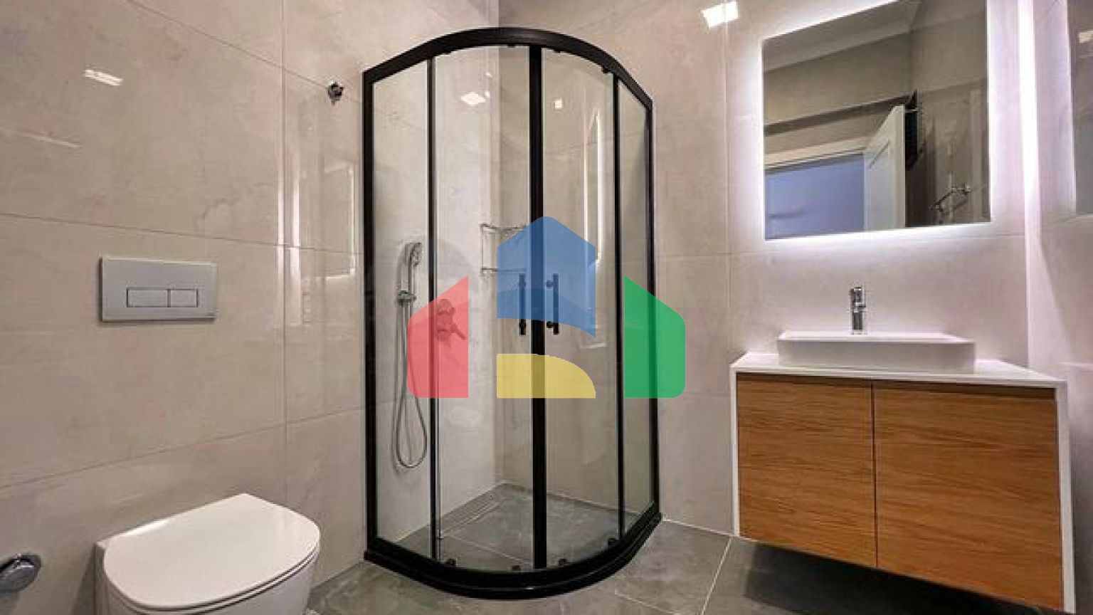 Вілла планування 3 + 1 в районі Фетхіє