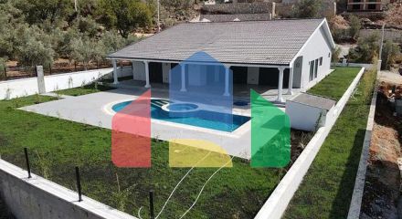 Вілла планування 3 + 1 в районі Фетхіє