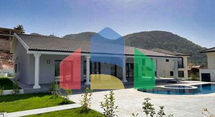 Вілла планування 3 + 1 в районі Фетхіє