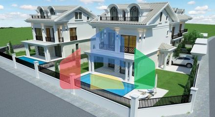 5+1 villa in Fethiye area