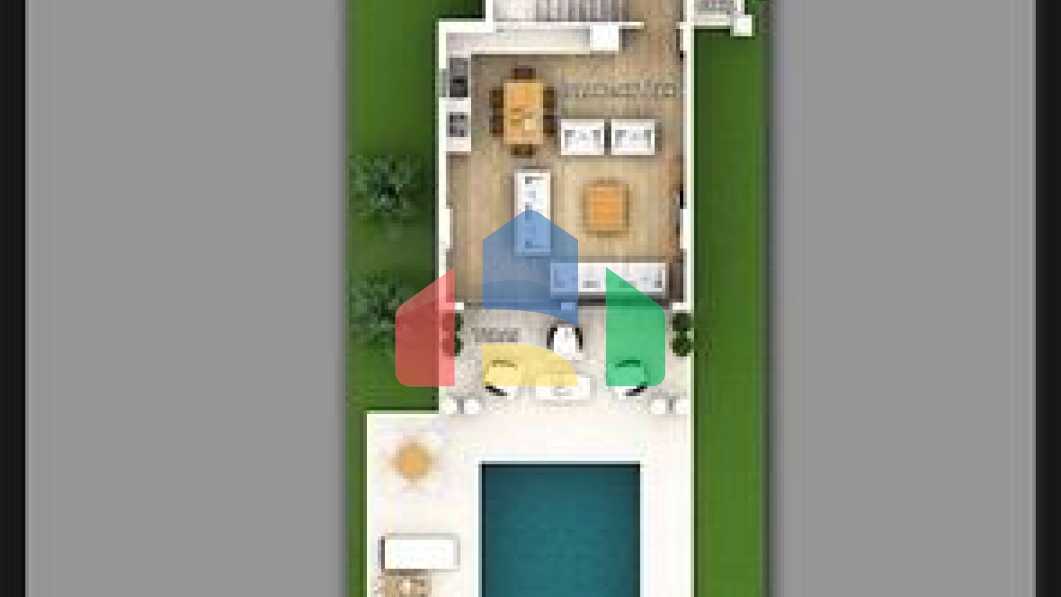 Вилла планировки 5+1 в районе Фетхие